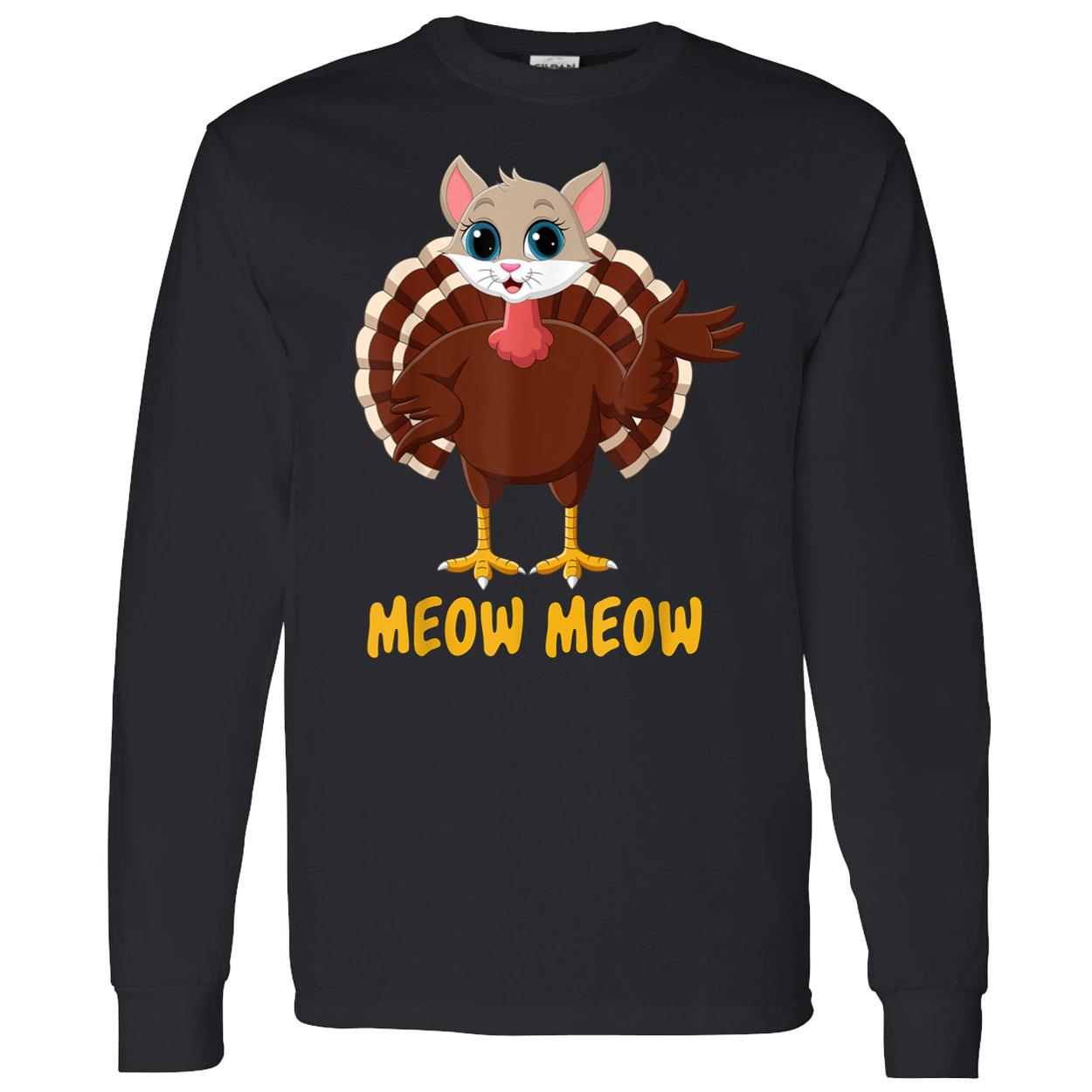 Turkey Cat Meow Meow Shirt Turkey Cat Meow Meow Shirt