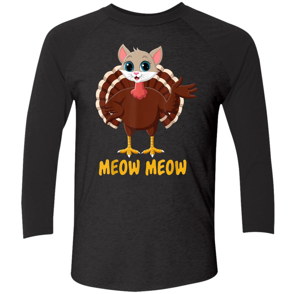 Turkey Cat Meow Meow Shirt Turkey Cat Meow Meow Shirt