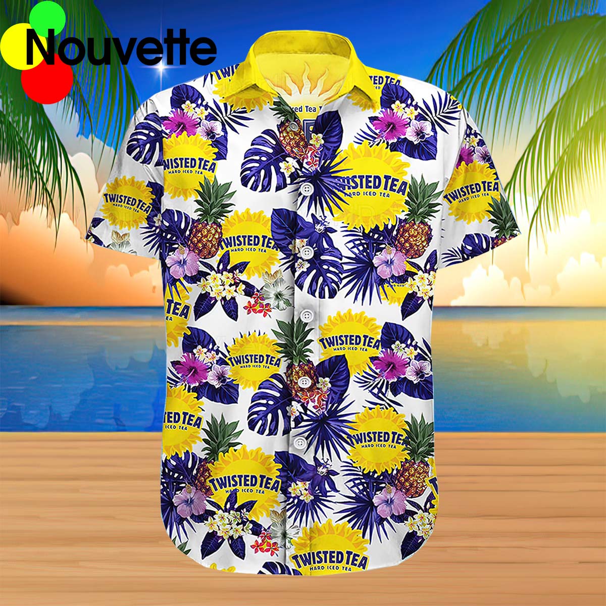 Twisted Tea Tropical Hawaiian Shirt Twisted Tea Tropical Hawaiian Shirt