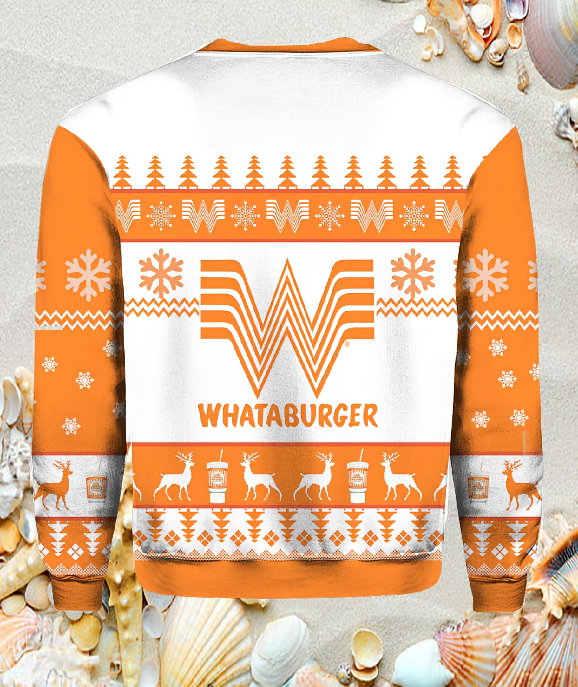 Whataburger Ugly Christmas Sweater Whataburger Ugly Christmas Sweater