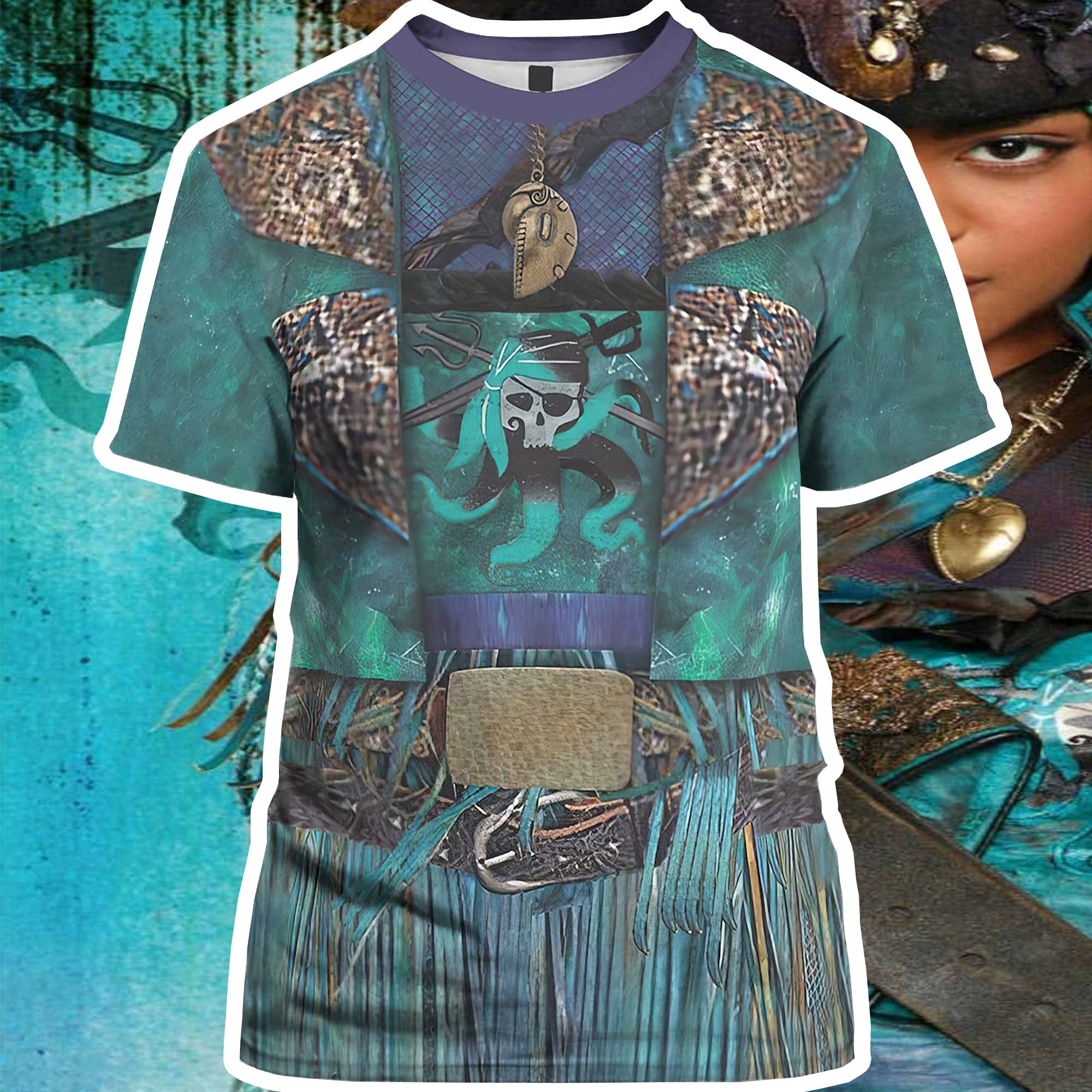 Uma Women Descendants 2 Costume Cosplay Shirt