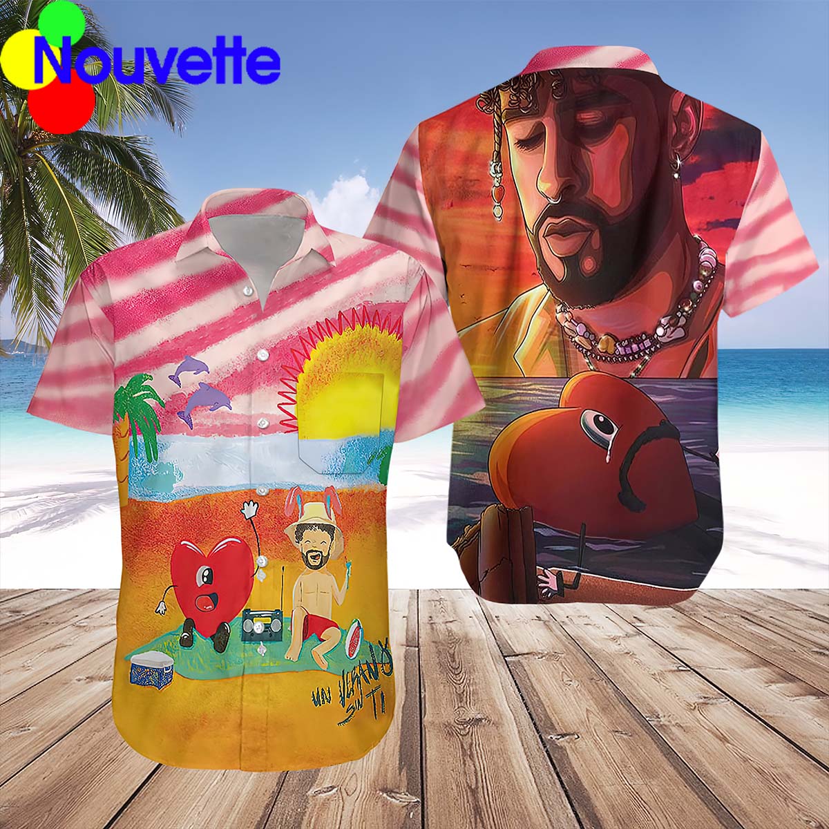 Un Verano Sin Ti Bad Bunny Retro Hawaiian Shirt Un Verano Sin Ti Bad Bunny Retro Hawaiian Shirt