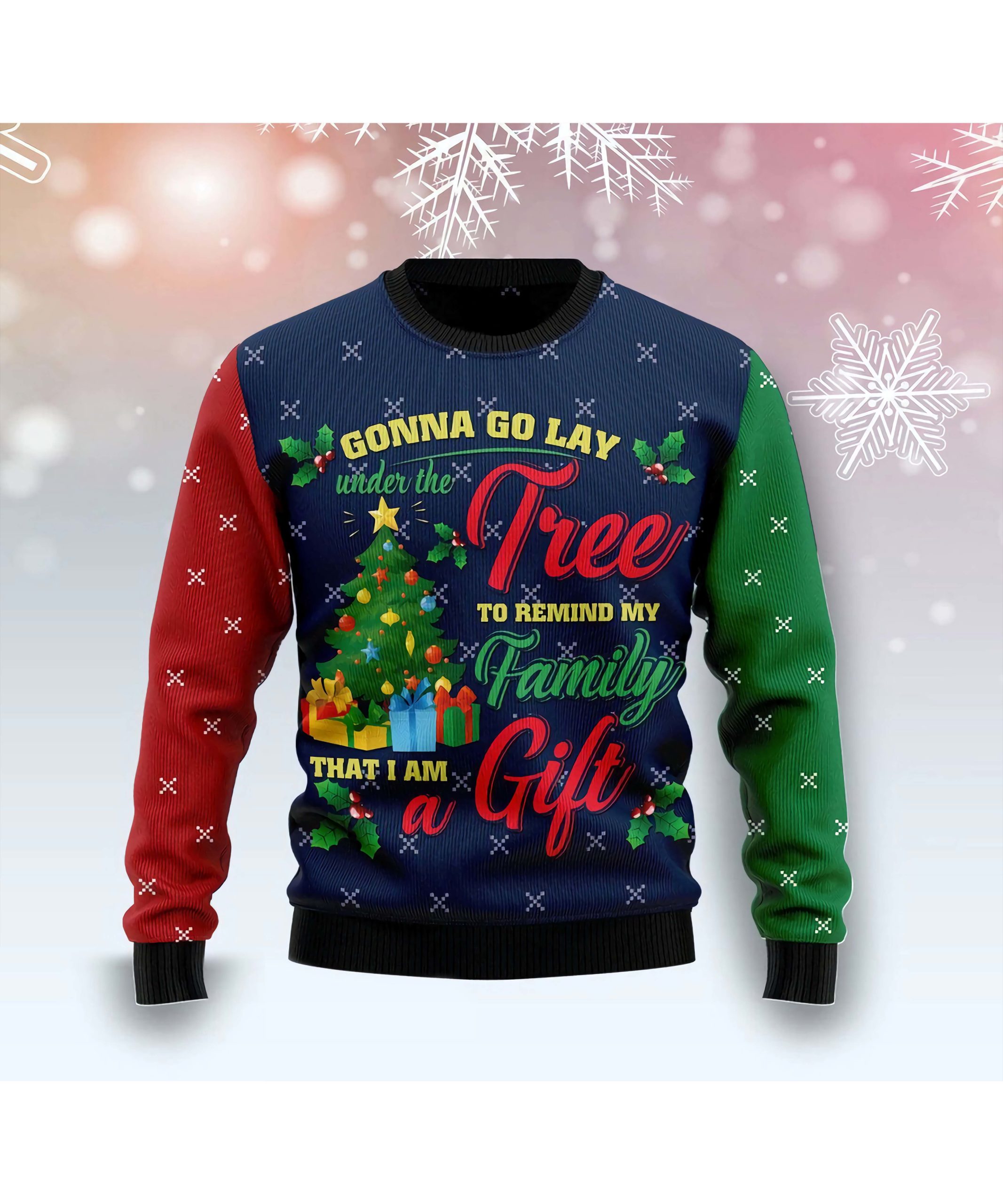 Gonna Go Lay Under The Tree To Remind My Family Christmas Sweater Gonna Go Lay Under The Tree To Remind My Family Christmas Sweater