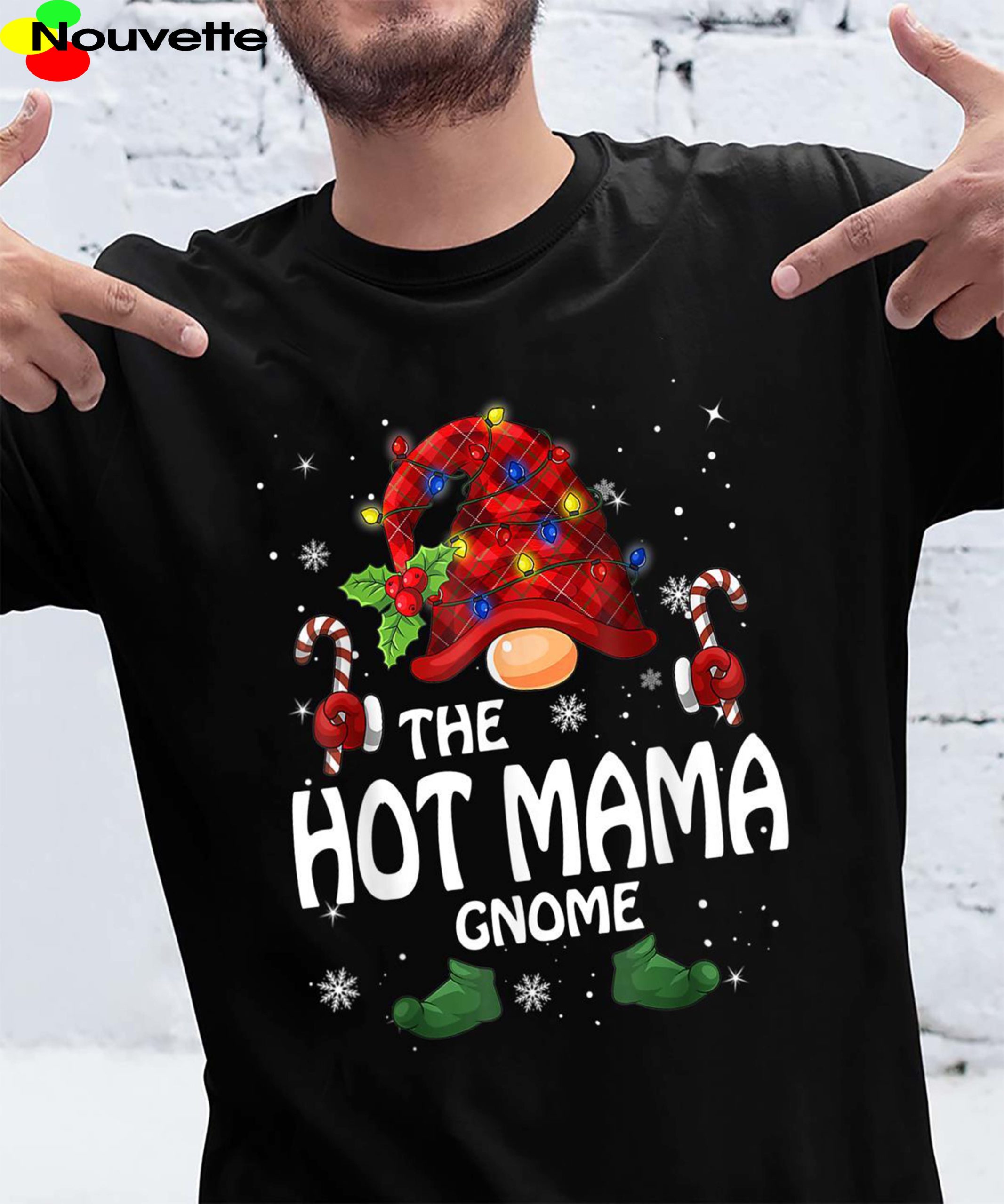 Hot Mama Gnome Christmas Shirt Hot Mama Gnome Christmas Shirt