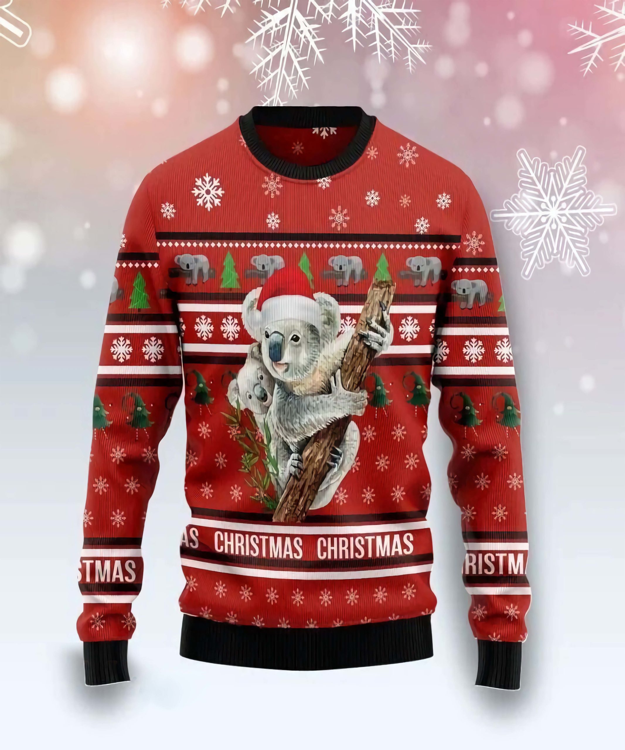 Koala Ugly Christmas Sweater Koala Ugly Christmas Sweater