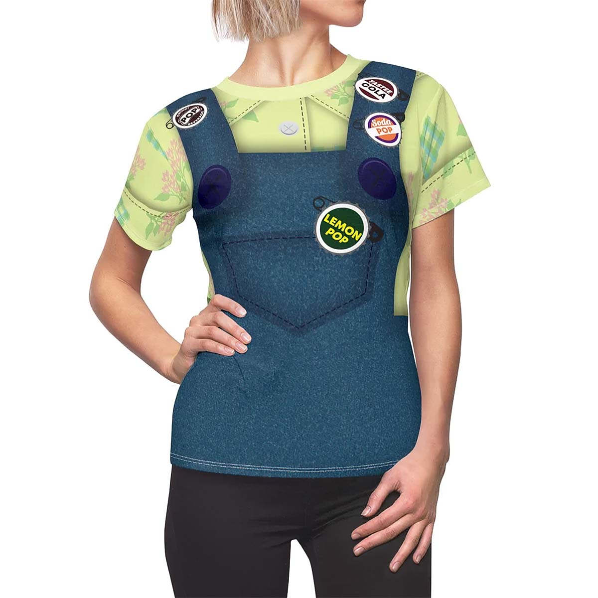 Up Pixar Young Ellie Women Costume Shirt Up Pixar Young Ellie Women Costume Shirt