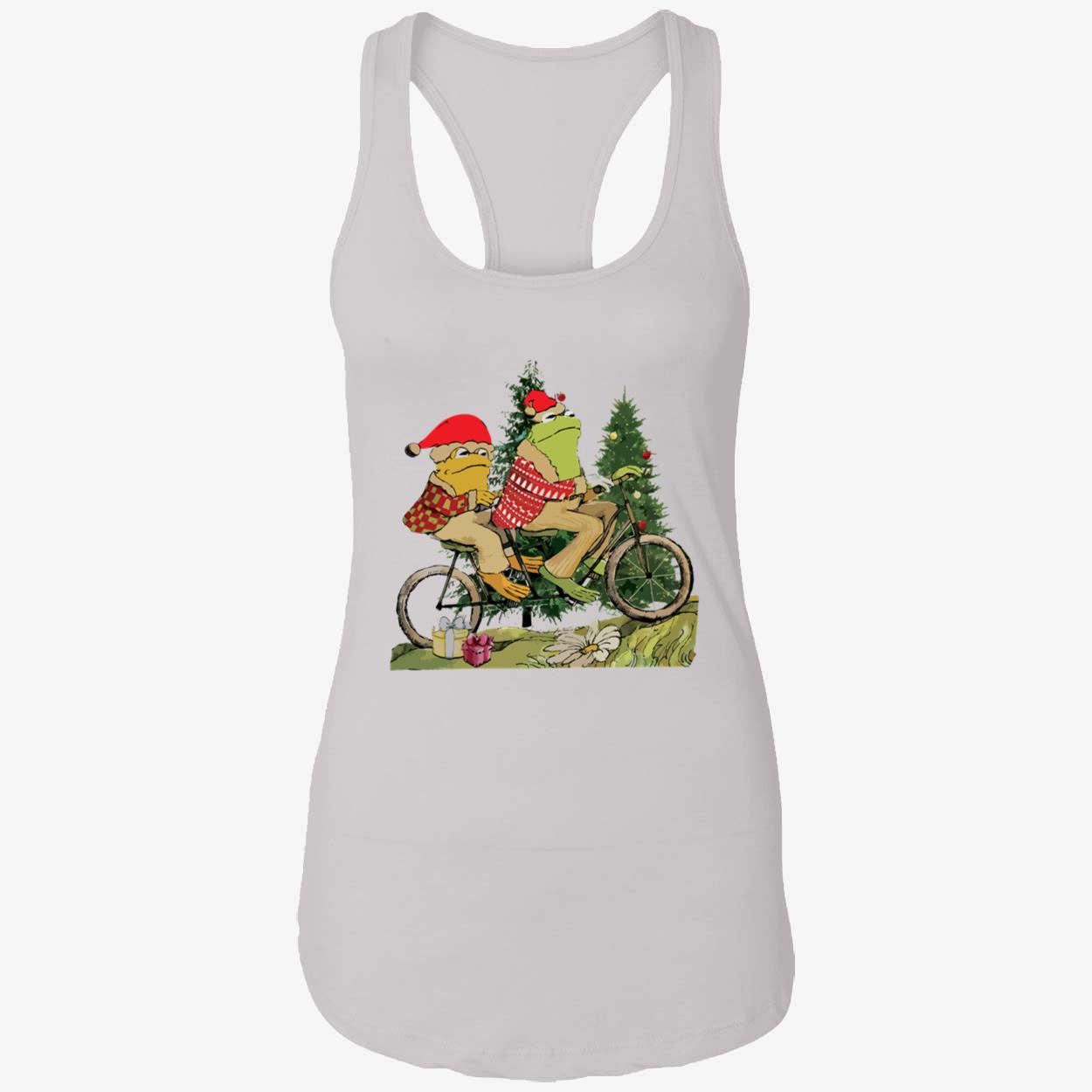 Frog And Toad On The Bike Christmas Sweatshirt Frog And Toad On The Bike Christmas Sweatshirt