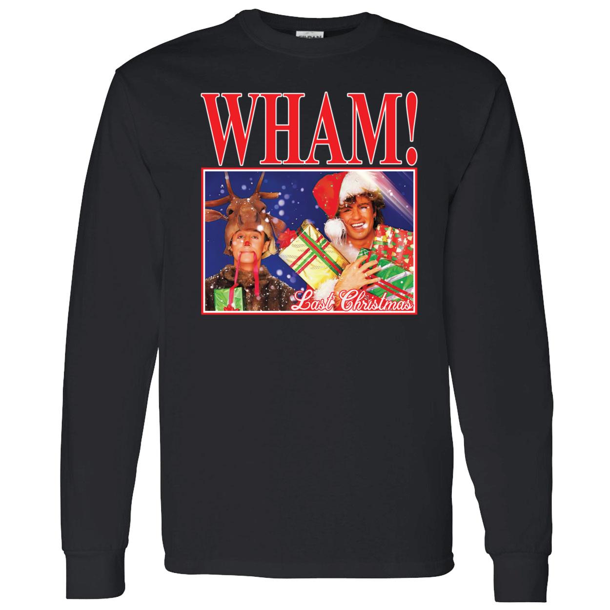 George Michael Wham Last Christmas Sweatshirt George Michael Wham Last Christmas Sweatshirt