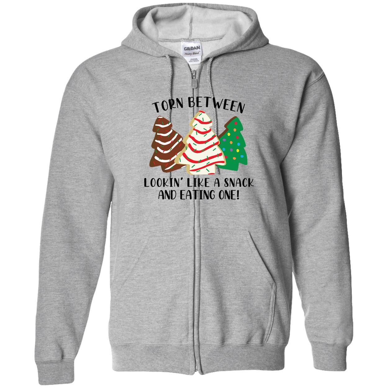 Torn Between Lookin Like A Snack And Eating One Christmas Sweatshirt Torn Between Lookin Like A Snack And Eating One Christmas Sweatshirt
