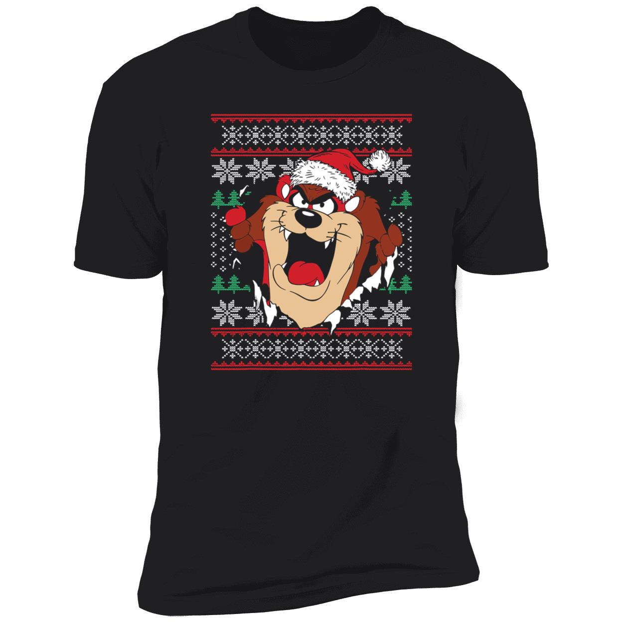 Tasmanian Devil Ugly Christmas Sweatshirt Tasmanian Devil Ugly Christmas Sweatshirt