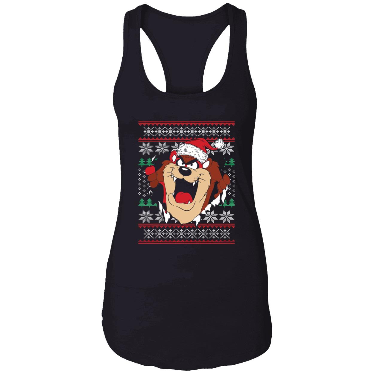 Tasmanian Devil Ugly Christmas Sweatshirt Tasmanian Devil Ugly Christmas Sweatshirt