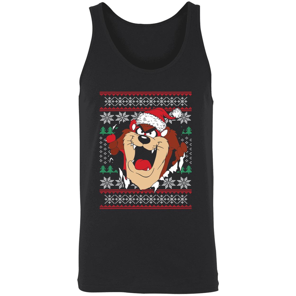 Tasmanian Devil Ugly Christmas Sweatshirt Tasmanian Devil Ugly Christmas Sweatshirt
