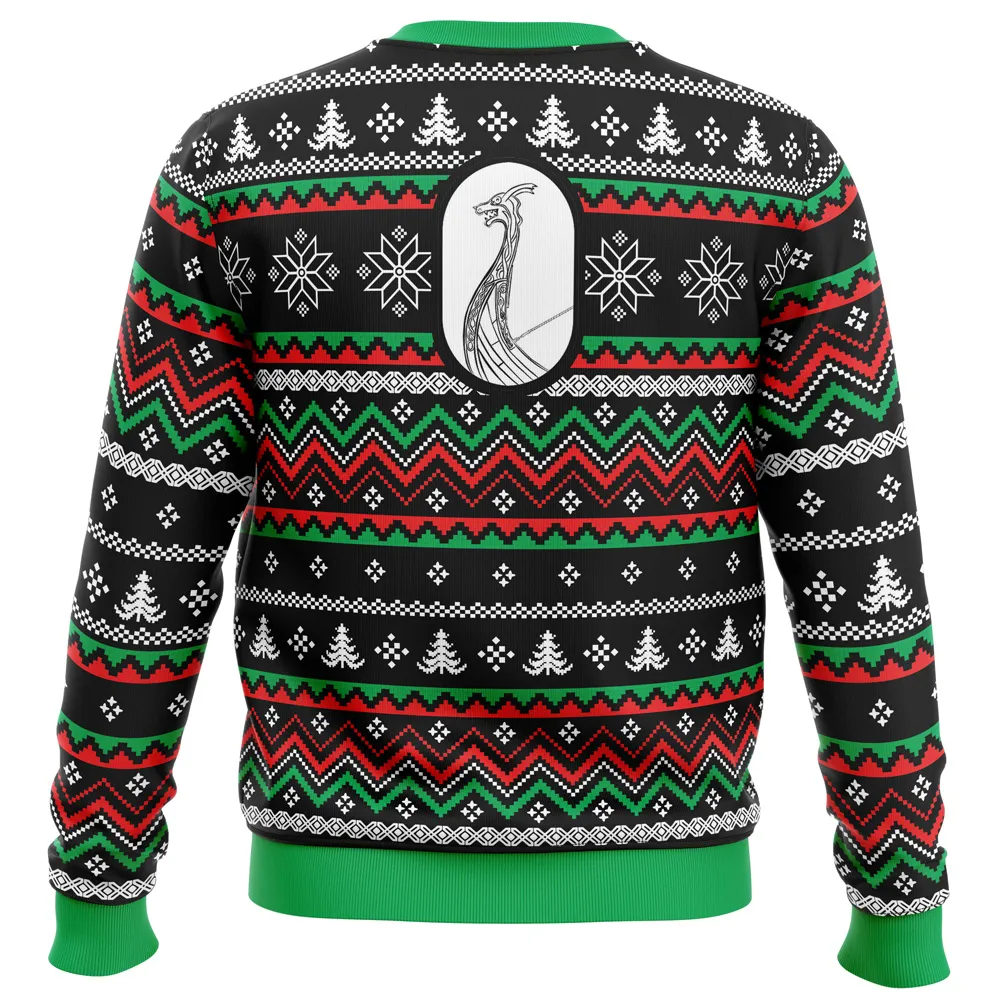 Viking Ship Vinland Saga Christmas Sweater Viking Ship Vinland Saga Christmas Sweater