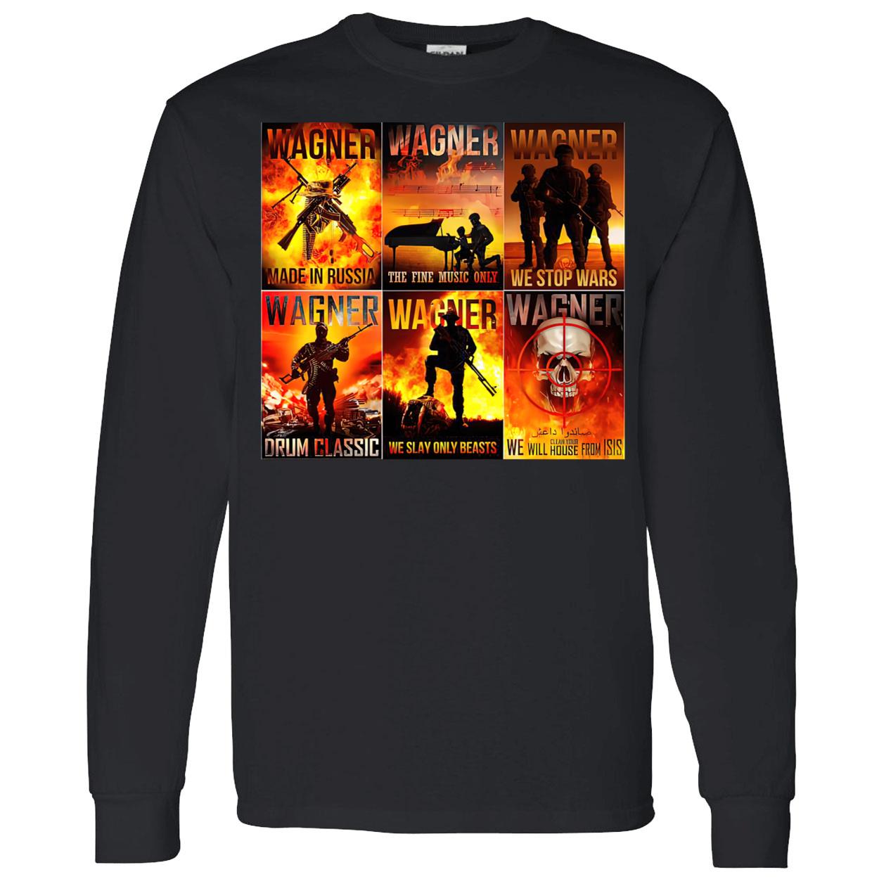 Wagner Group Propaganda Posters Shirt Wagner Group Propaganda Posters Shirt