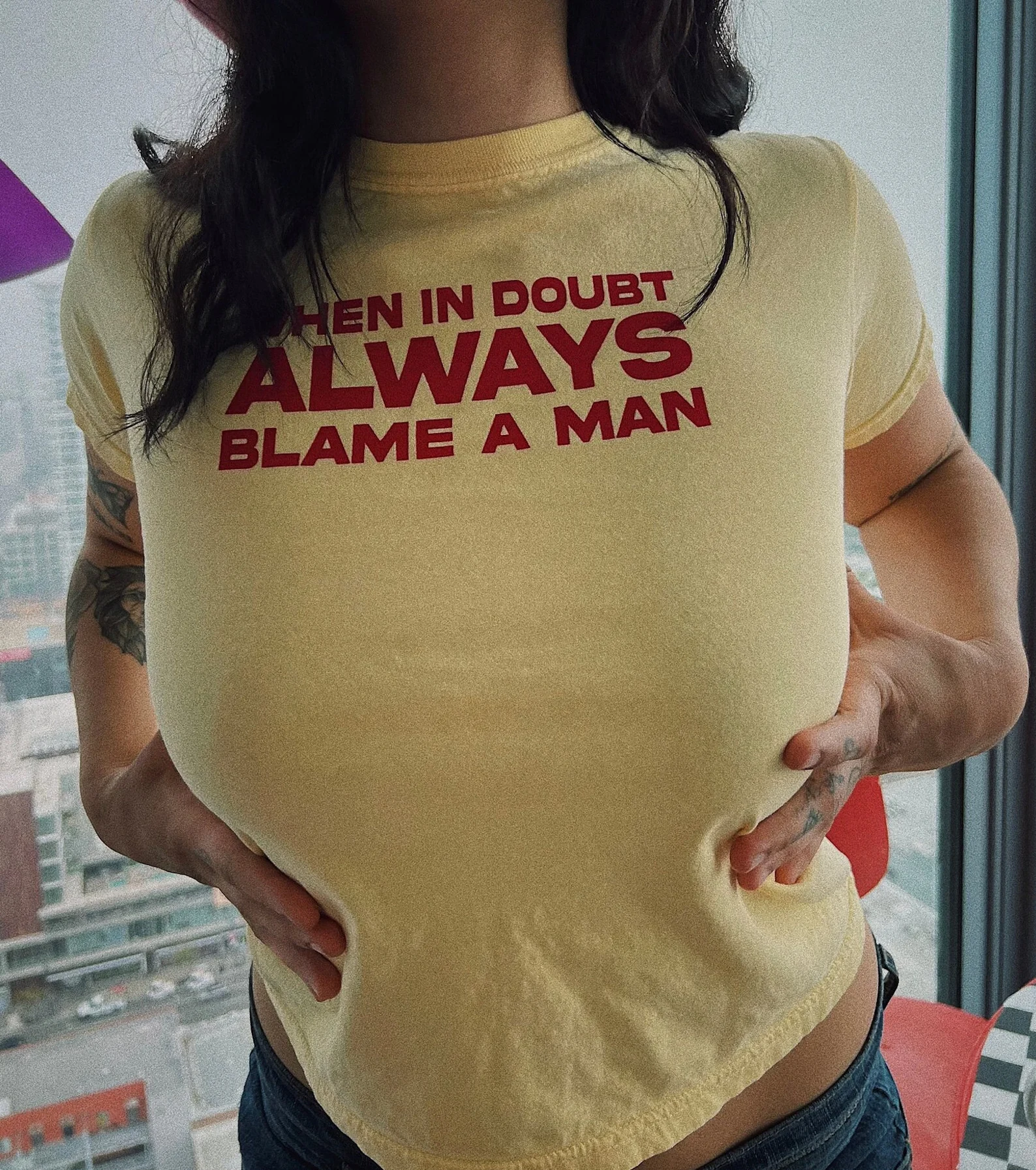 When In Doubt Always Blame A Man Shirt When In Doubt Always Blame A Man Shirt