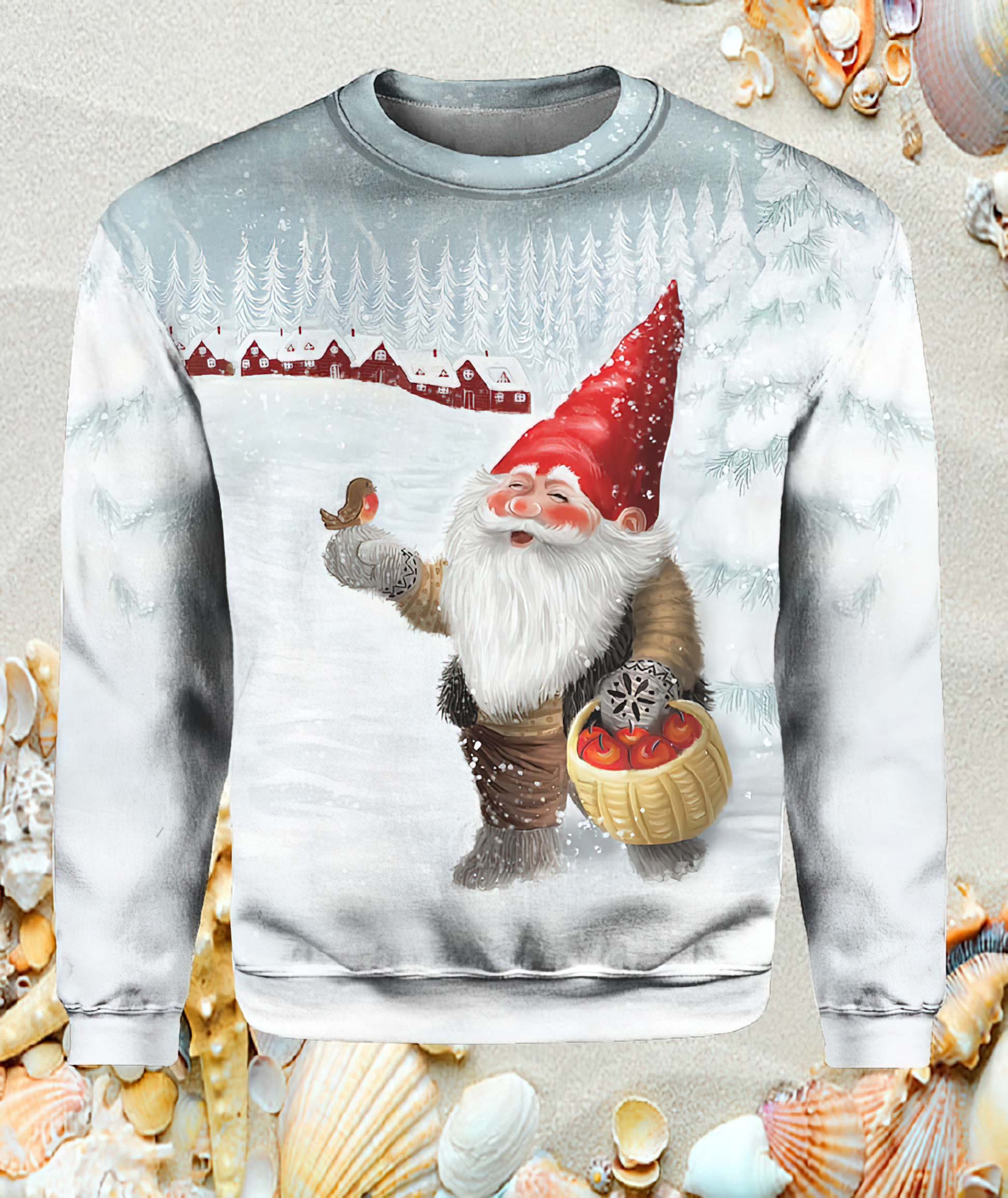 Women’S Winter Gnome Sweatshirt Women’S Winter Gnome Sweatshirt