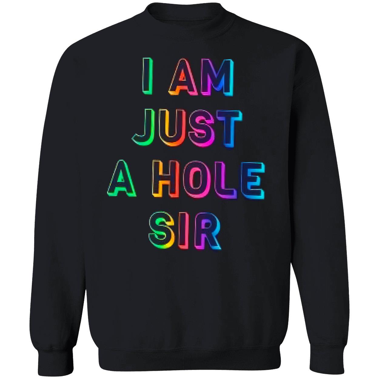 I Am Just A Hole Sir Shirt I Am Just A Hole Sir Shirt