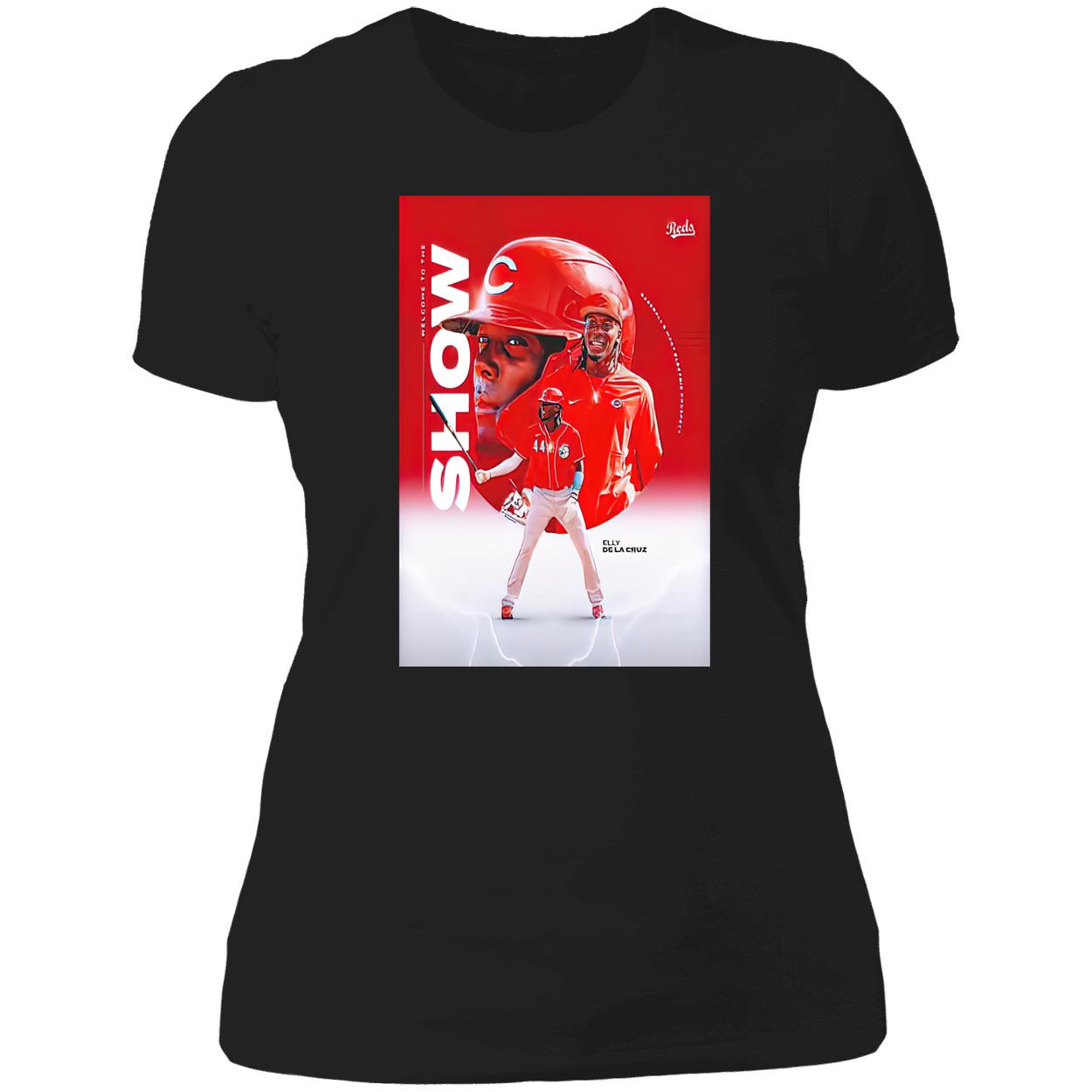44 Elly De La Cruz Welcome To The Show Shirt 44 Elly De La Cruz Welcome To The Show Shirt
