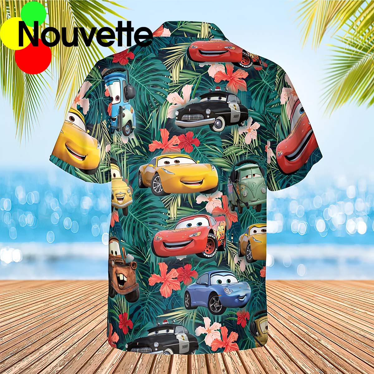 Cars Tropical Hawaiian Shirt Cars Tropical Hawaiian Shirt