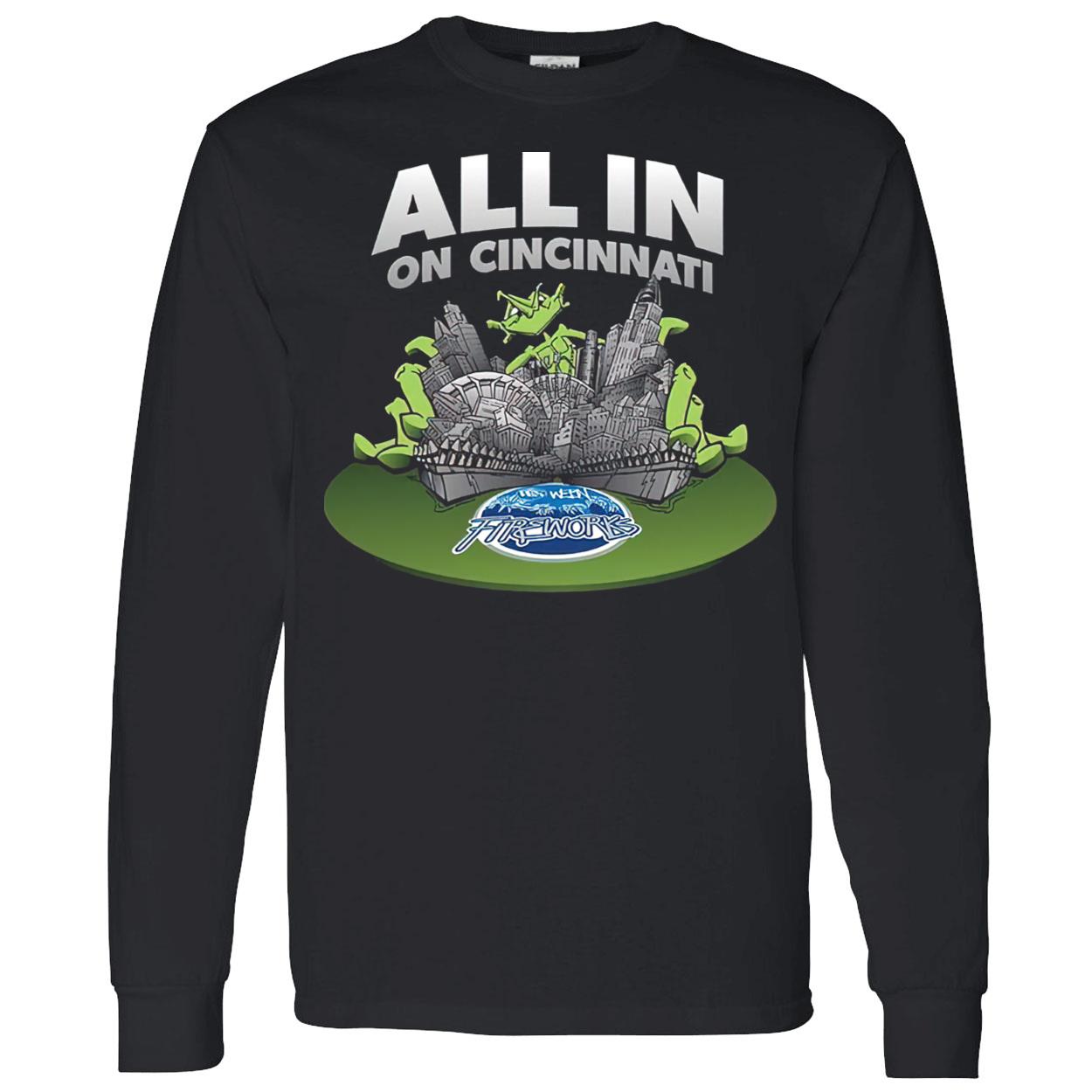 All In On Cincinnati Shirt All In On Cincinnati Shirt