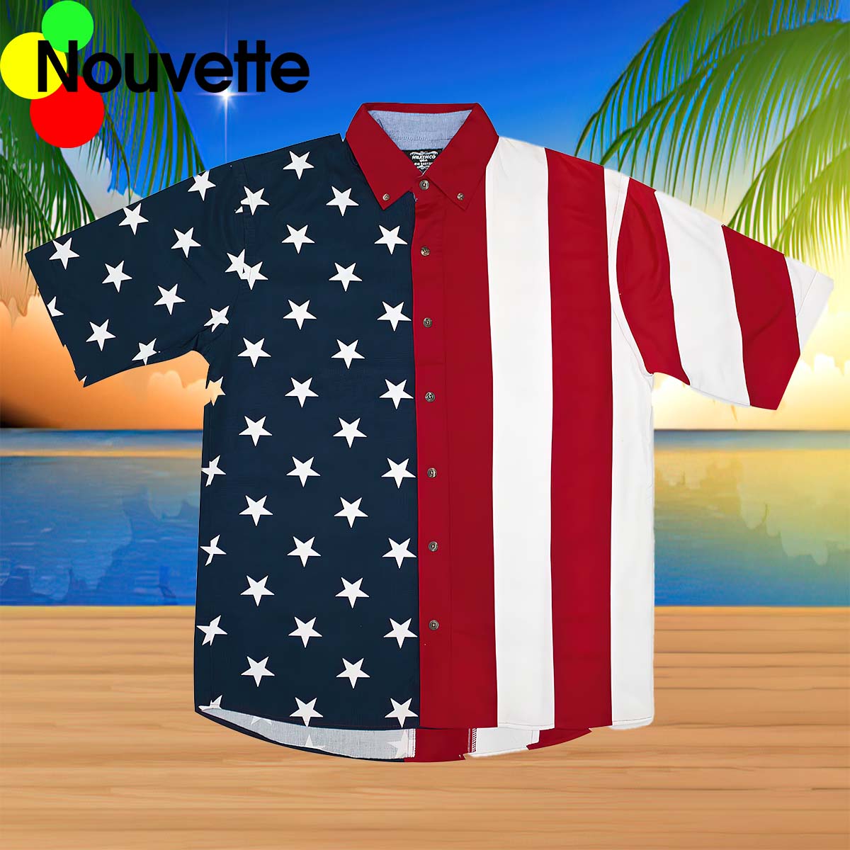 American Flag Button Up Shirt American Flag Button Up Shirt