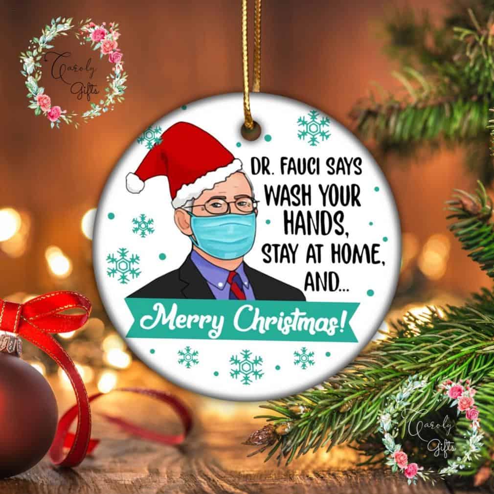 Anthony Fauci Christmas 2021 Ornament Anthony Fauci Christmas 2021 Ornament