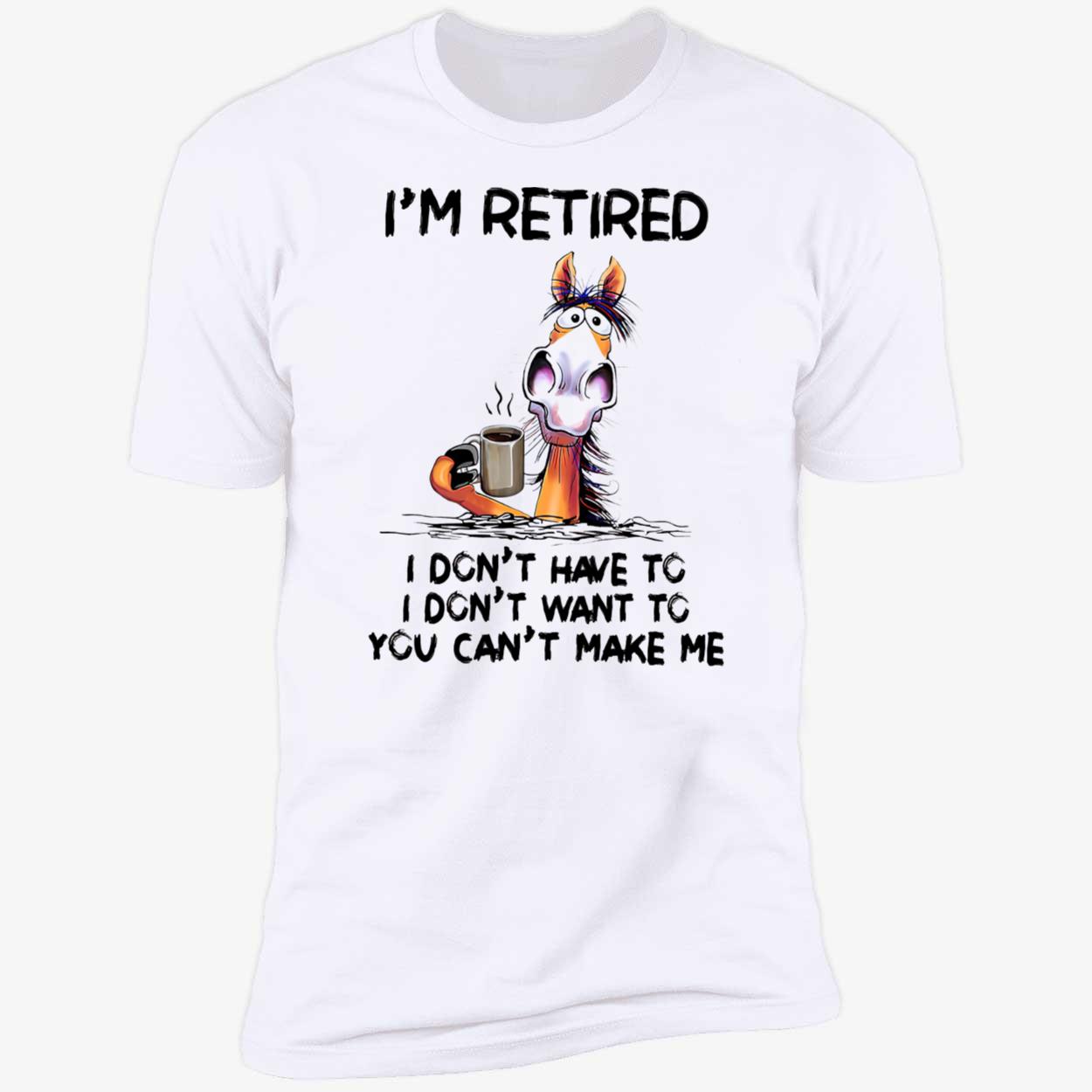 Donkey And Coffee Lover I’M Retired Shirt Donkey And Coffee Lover I’M Retired Shirt