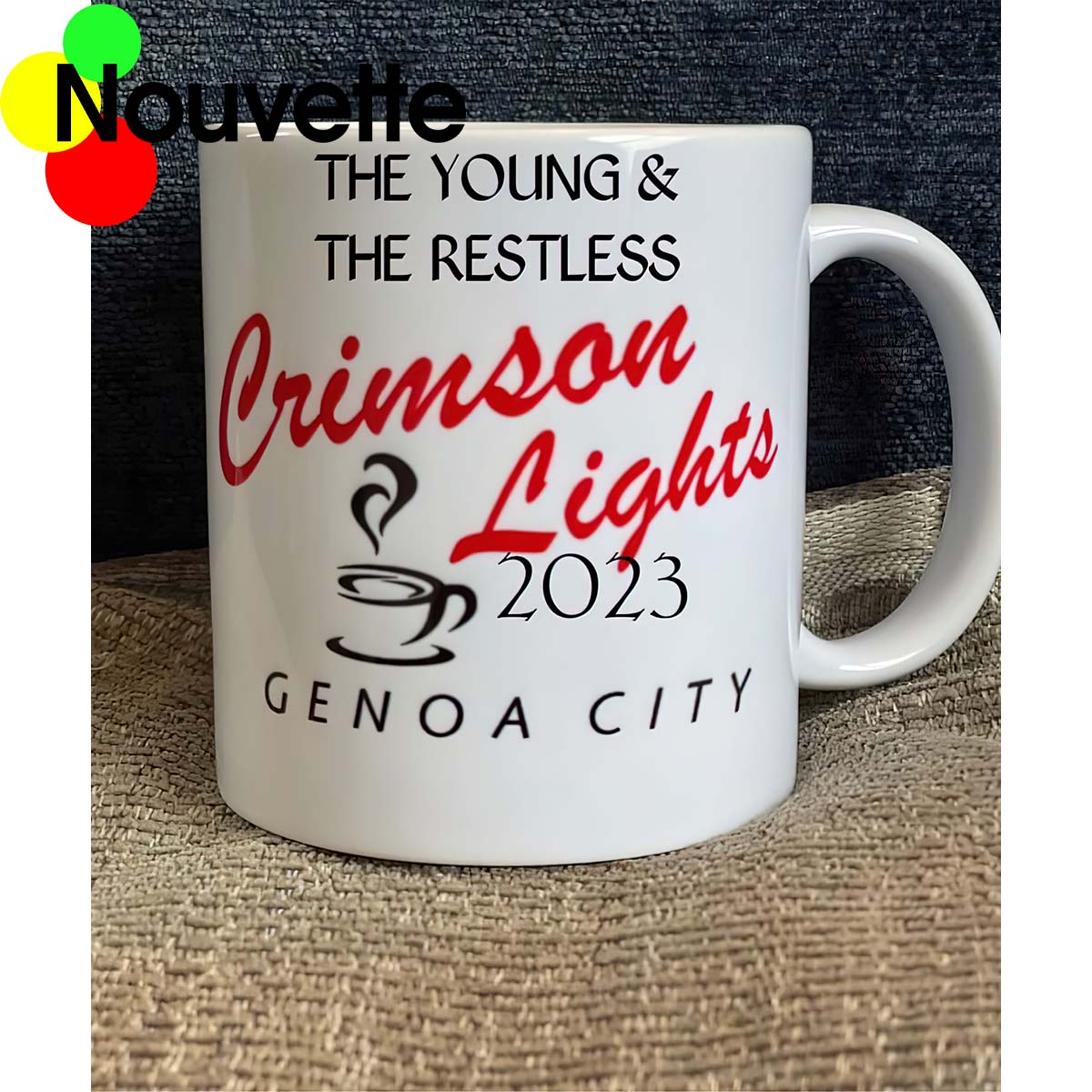 The Young And The Restless Crimson Lights Mug The Young And The Restless Crimson Lights Mug