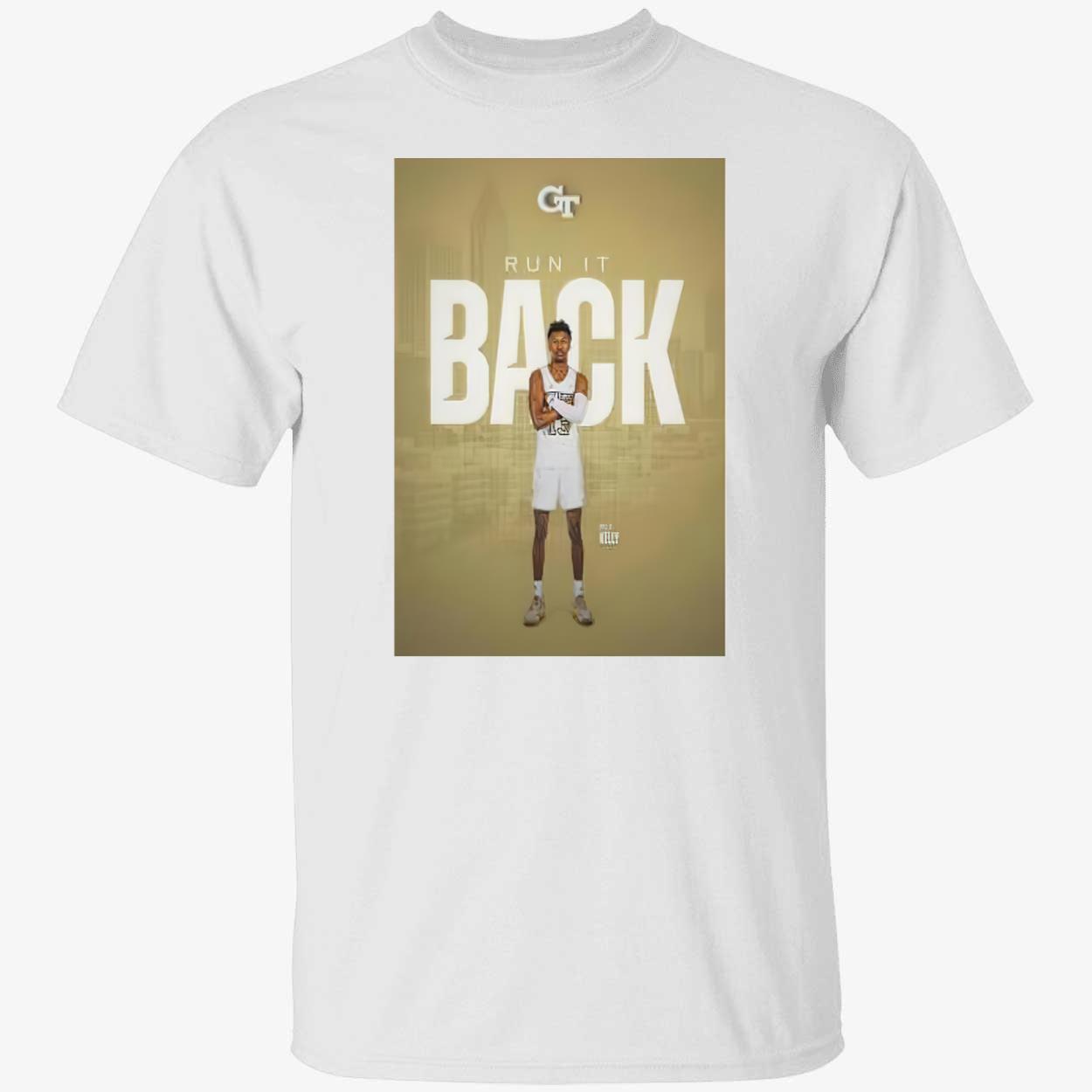 Georgia Tech Miles Kelly Run It Back Shirt Georgia Tech Miles Kelly Run It Back Shirt