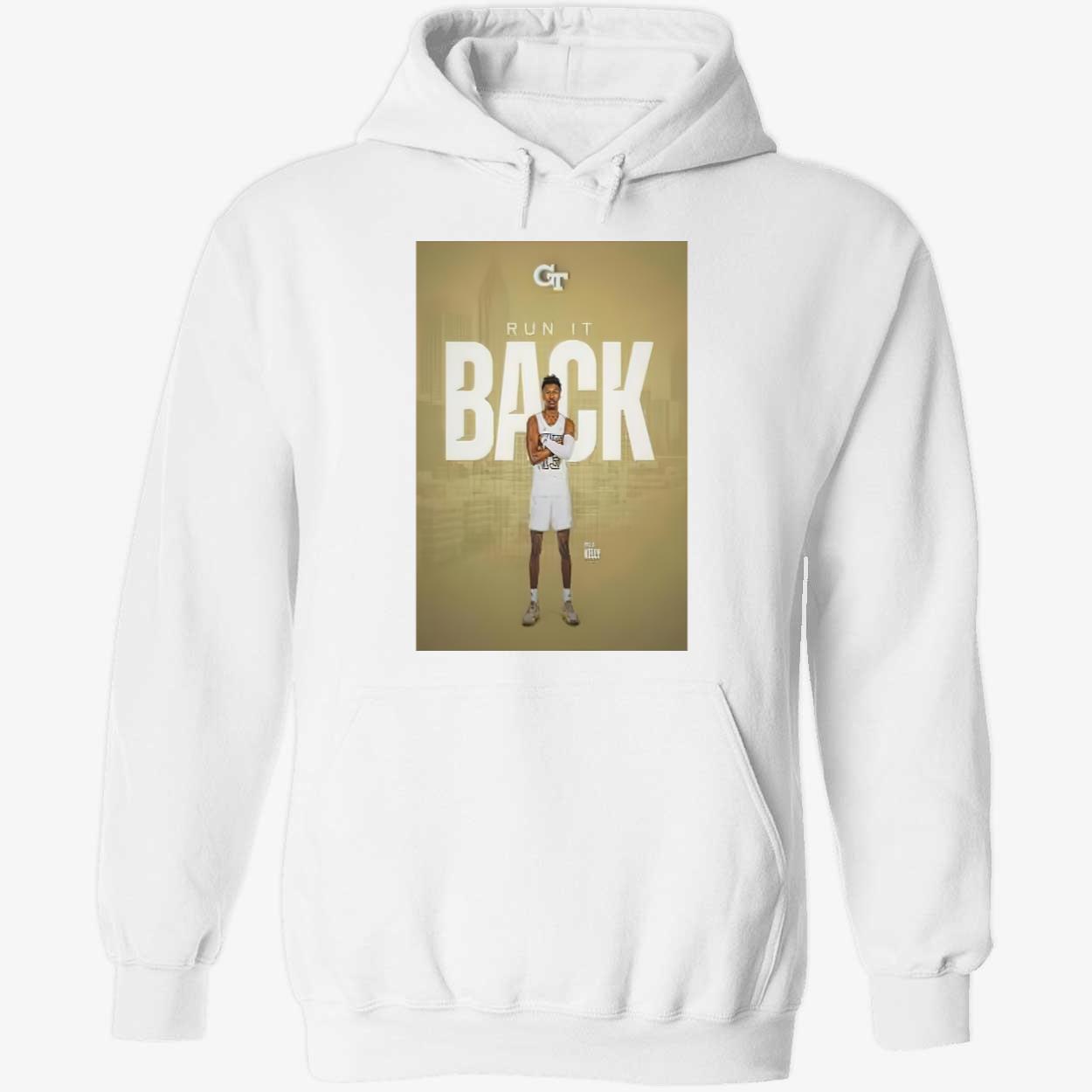 Georgia Tech Miles Kelly Run It Back Shirt Georgia Tech Miles Kelly Run It Back Shirt