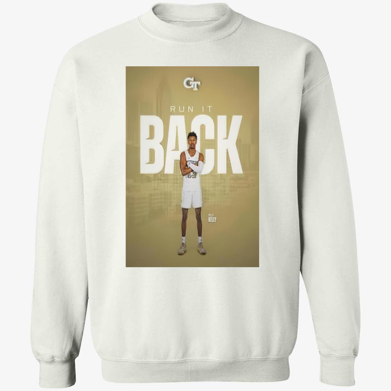 Georgia Tech Miles Kelly Run It Back Shirt Georgia Tech Miles Kelly Run It Back Shirt
