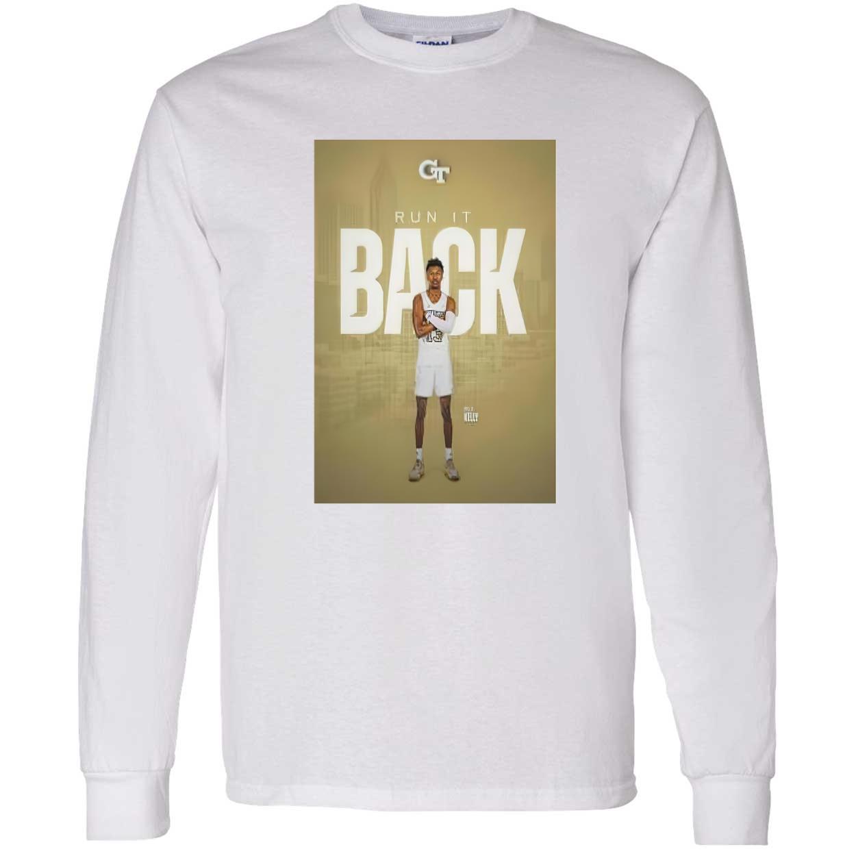 Georgia Tech Miles Kelly Run It Back Shirt Georgia Tech Miles Kelly Run It Back Shirt