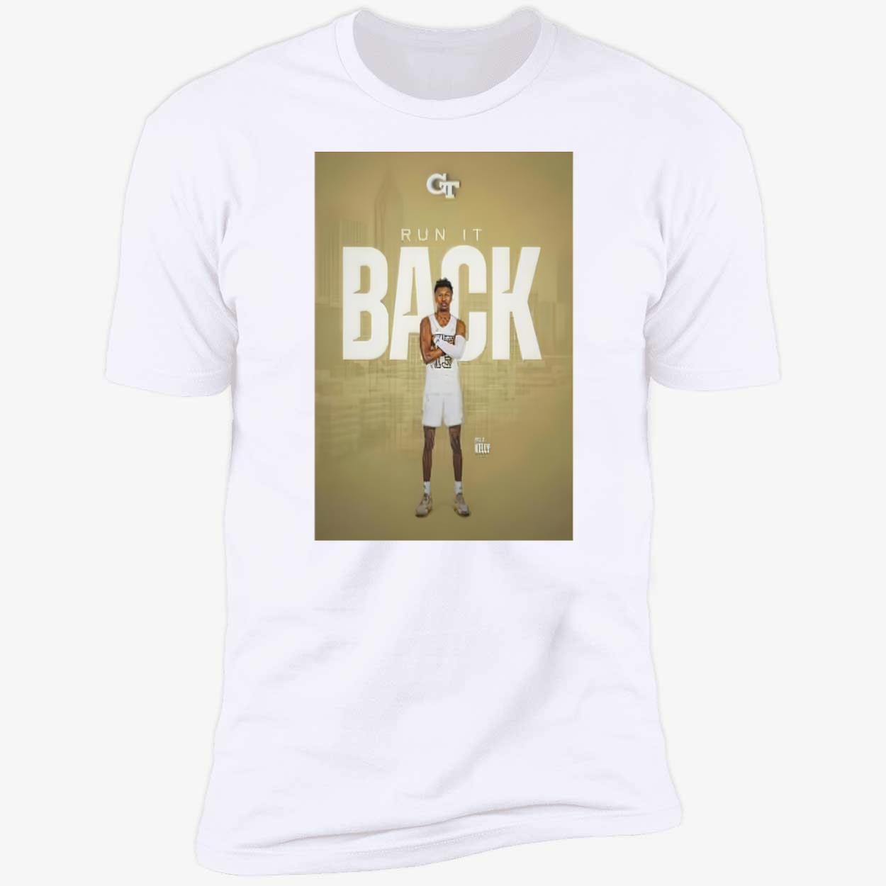 Georgia Tech Miles Kelly Run It Back Shirt Georgia Tech Miles Kelly Run It Back Shirt
