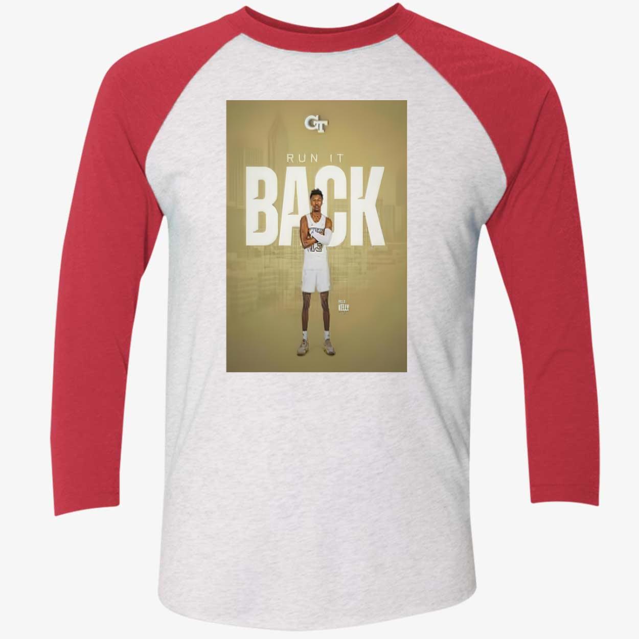 Georgia Tech Miles Kelly Run It Back Shirt Georgia Tech Miles Kelly Run It Back Shirt