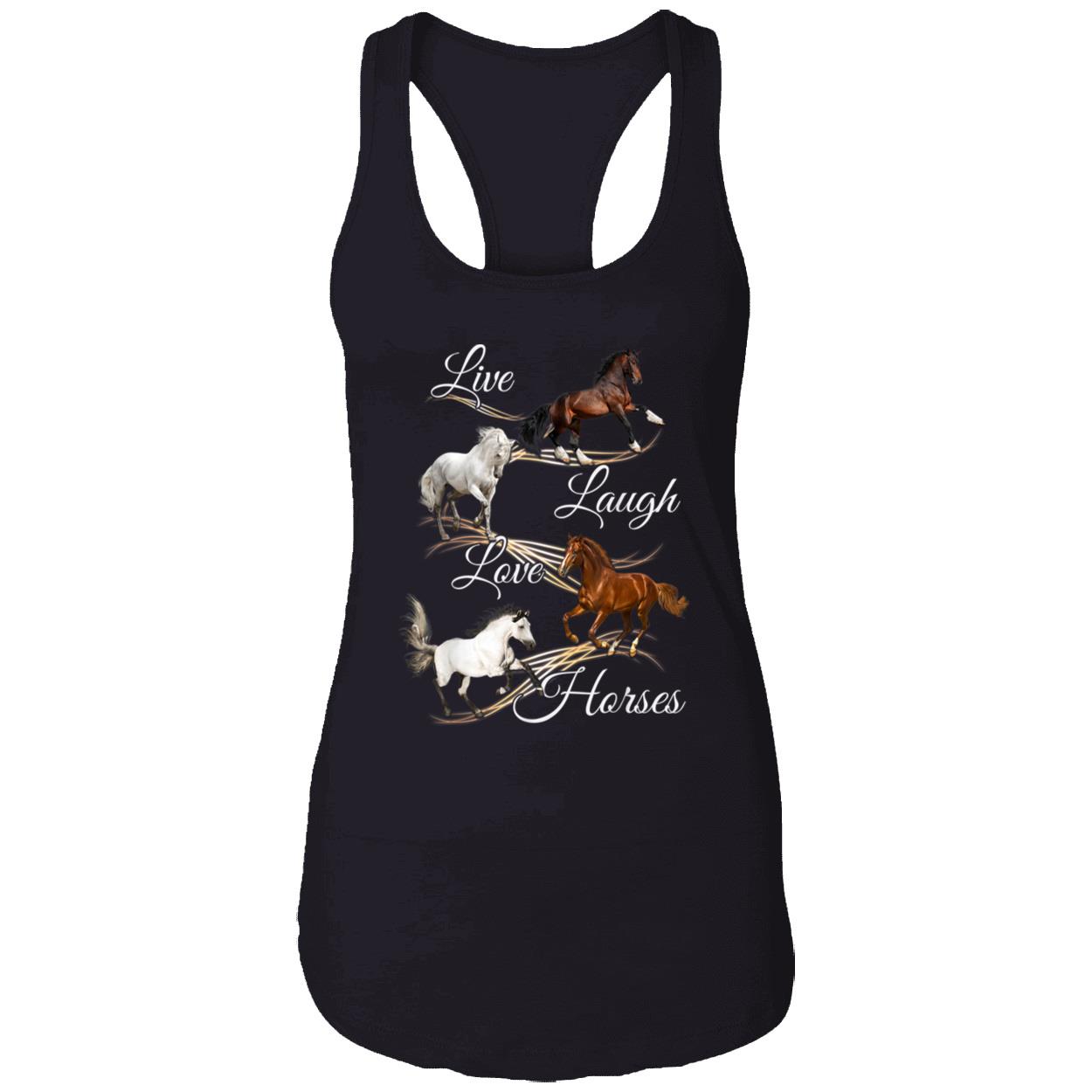 Live Laugh Love Horses Shirt Live Laugh Love Horses Shirt