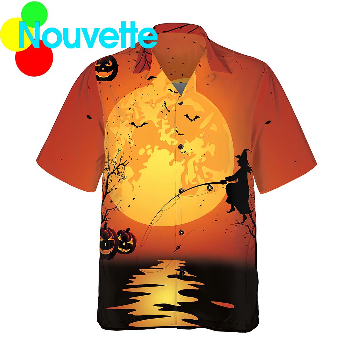 My Broom Broke So I Go Fishing Halloween Shirt