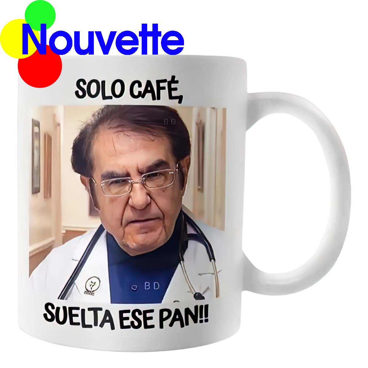 Solo Cafe Suelta Ese Pan Mug Solo Cafe Suelta Ese Pan Mug