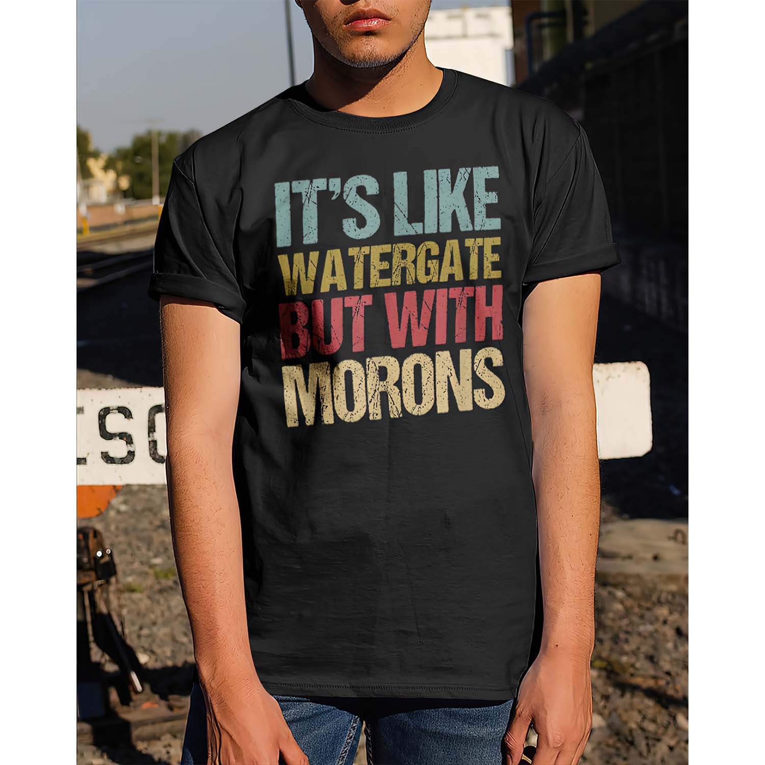 It’S Like Watergate But With Morons Shirt It’S Like Watergate But With Morons Shirt