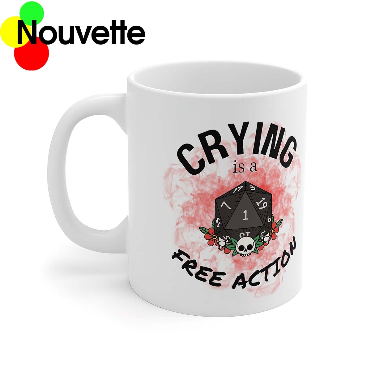 Crying Is A Free Action Mug Crying Is A Free Action Mug