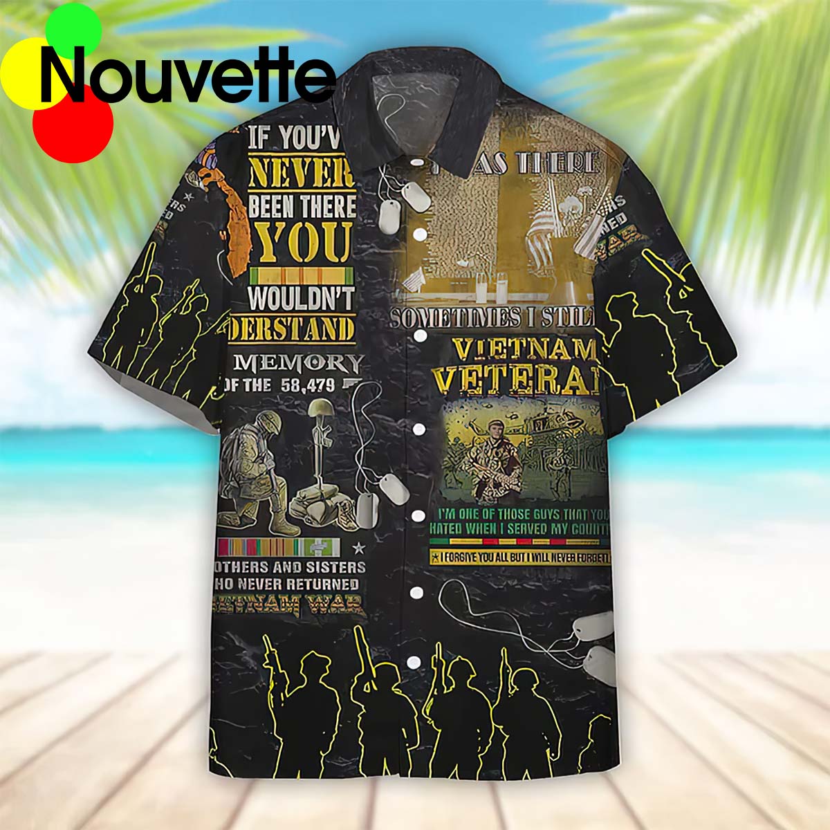 Vietnam Veteran Hawaiian Shirt
