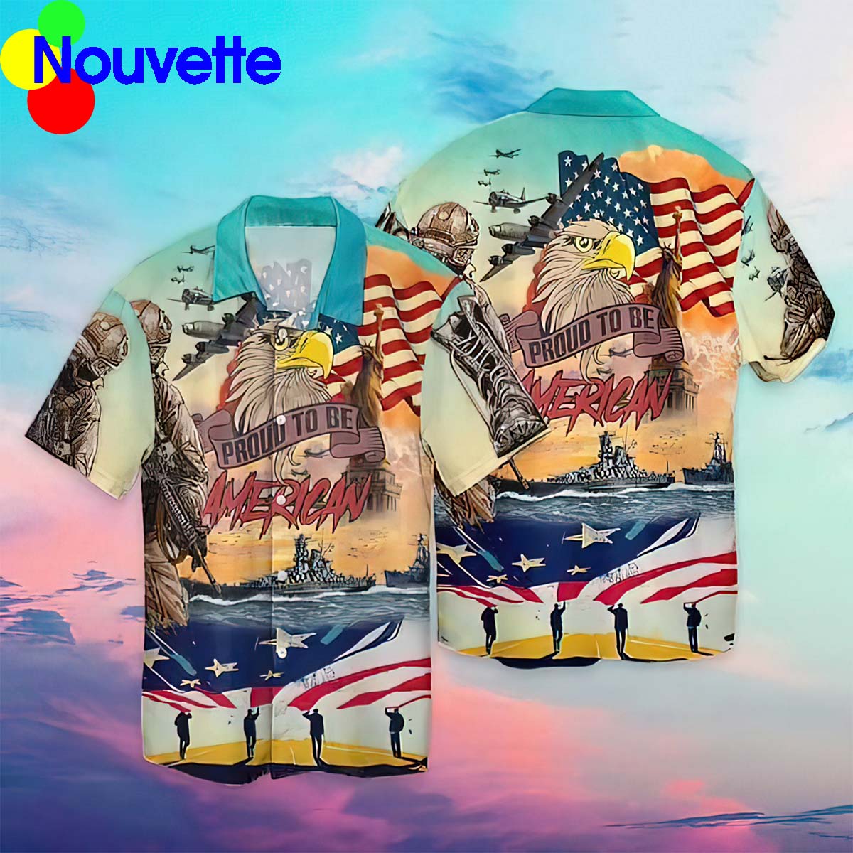 4Th Of July Proud To Be American Hawaiian Shirt 4Th Of July Proud To Be American Hawaiian Shirt