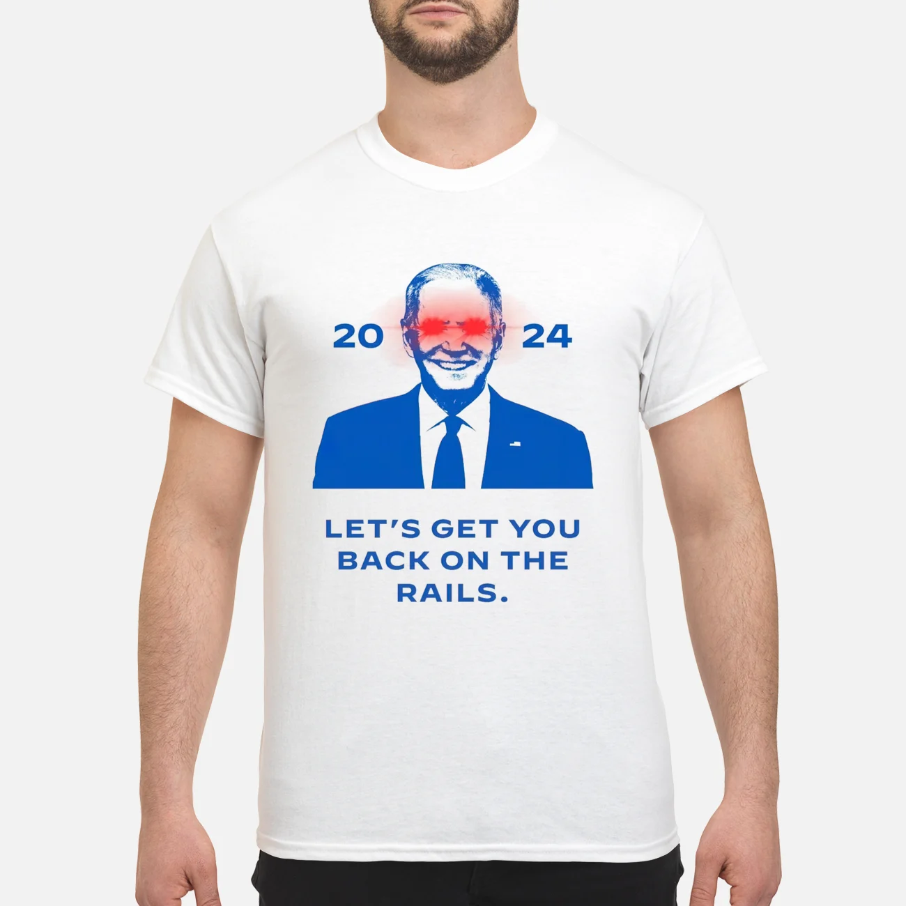 Dark Brandon 2024 Let’S Get You Back On The Rails Shirt