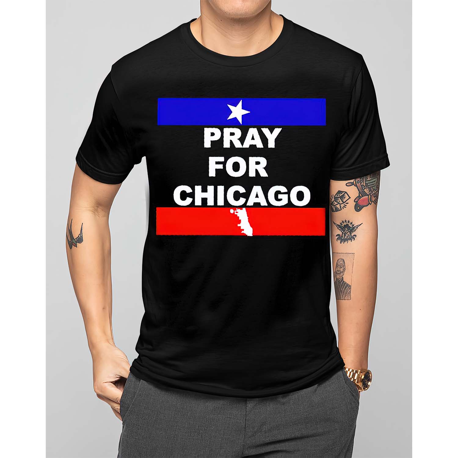 Pray For Chicago Shirt Pray For Chicago Shirt