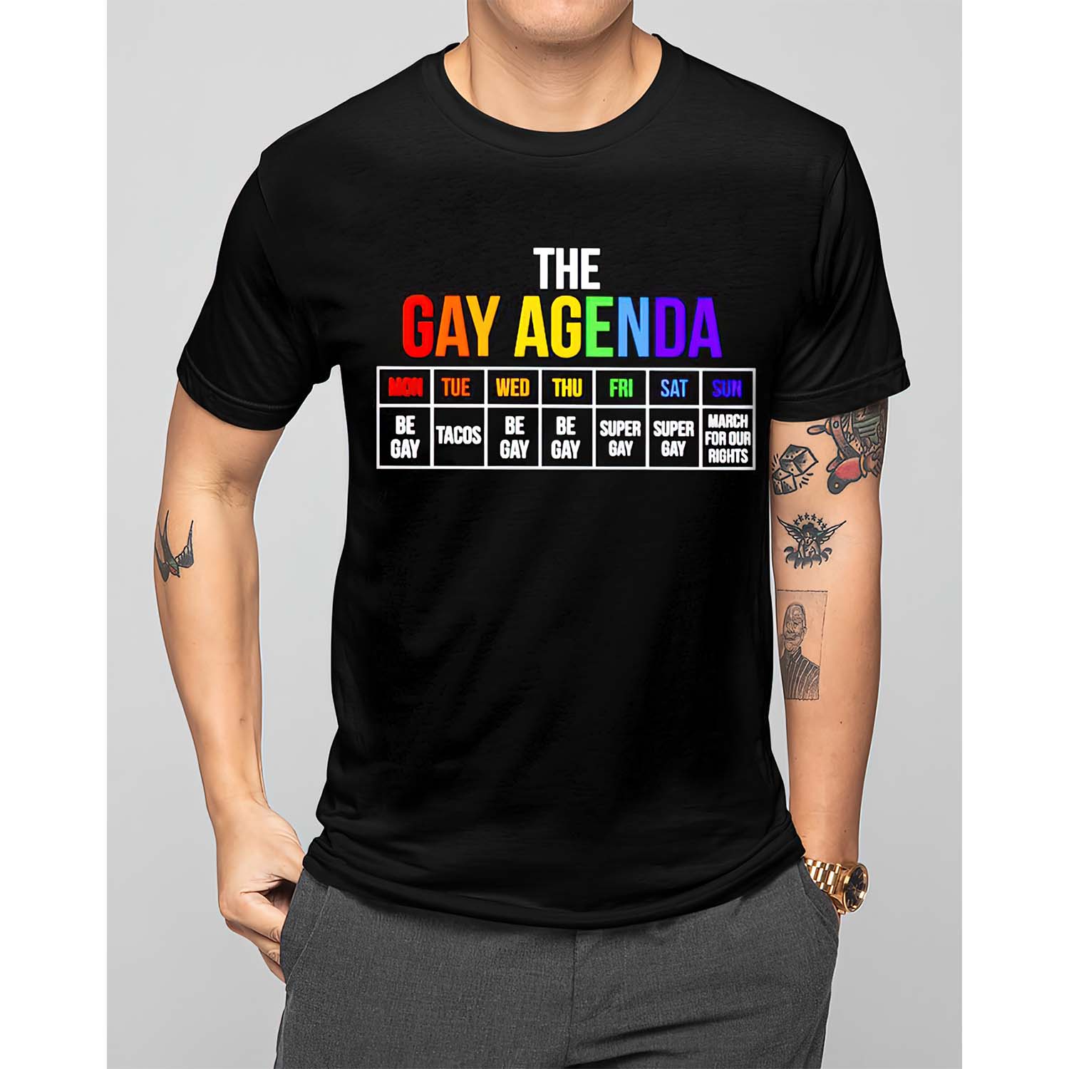 The Gay Agenda Shirt The Gay Agenda Shirt