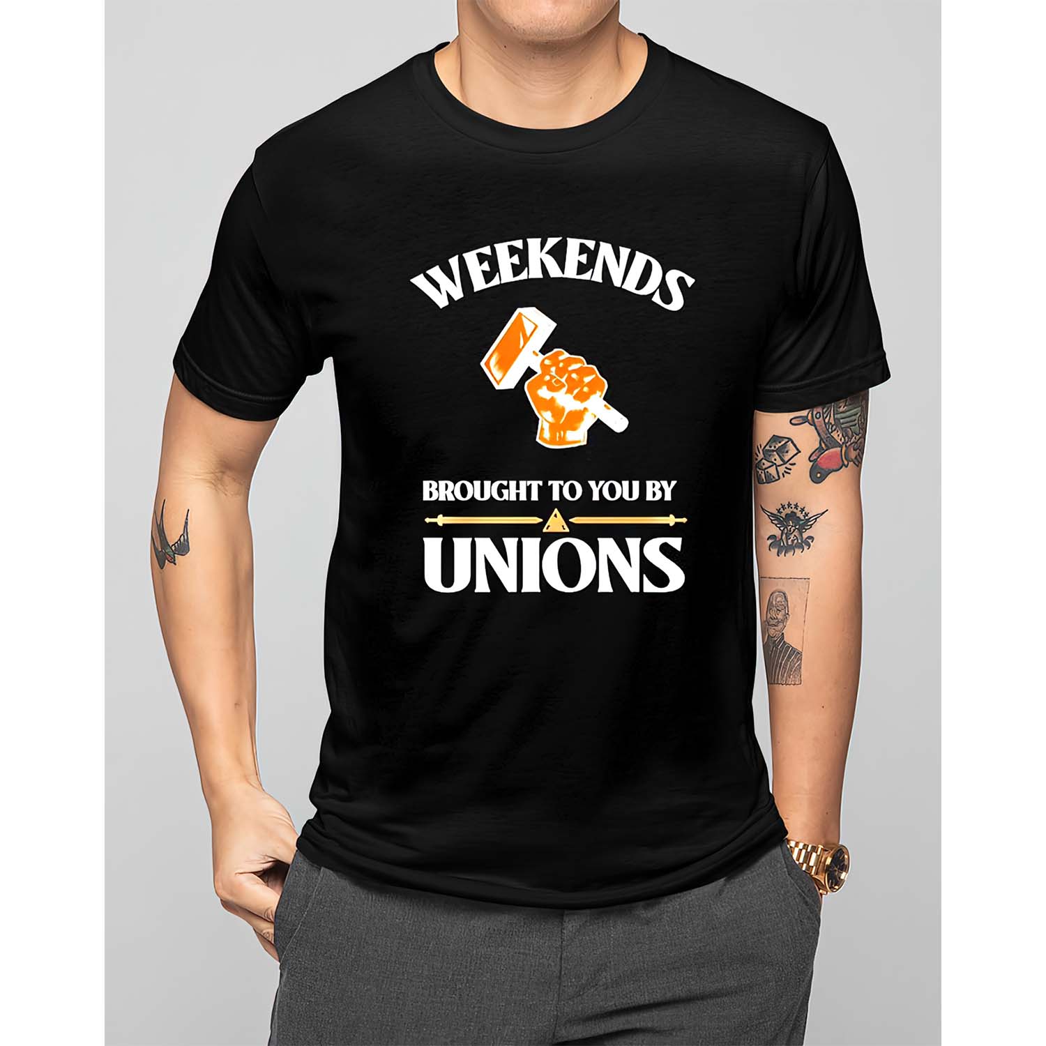 Weekends Brought To You By Unions Shirt