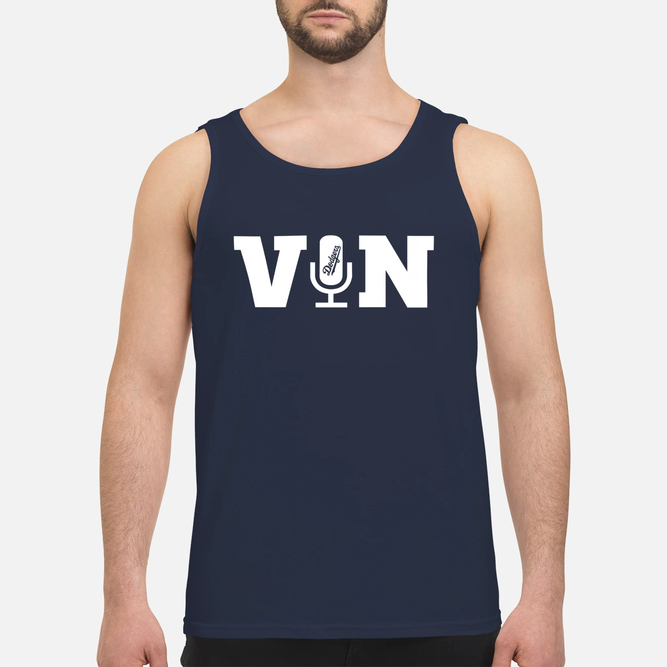 Vin Scully Microphone Shirt Vin Scully Microphone Shirt