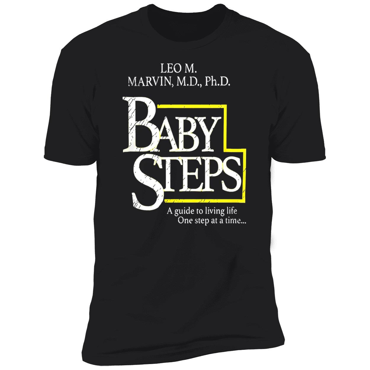 Baby Steps Leo M Marvin A Guide To Living Life Shirt Baby Steps Leo M Marvin A Guide To Living Life Shirt
