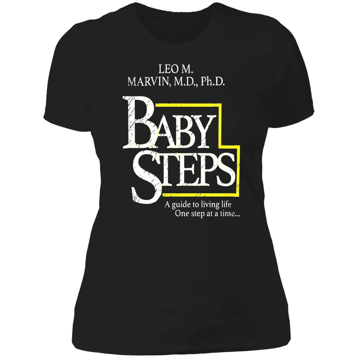Baby Steps Leo M Marvin A Guide To Living Life Shirt Baby Steps Leo M Marvin A Guide To Living Life Shirt