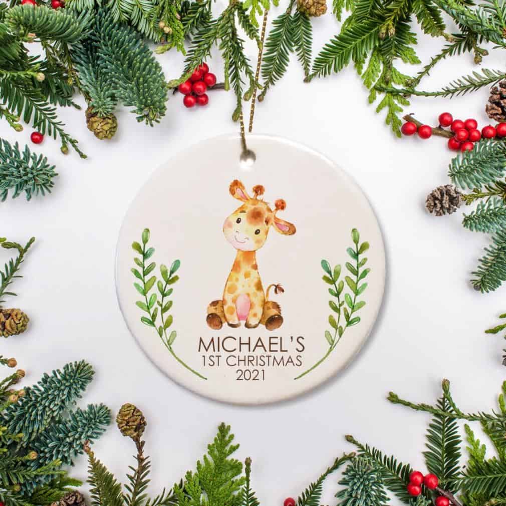 Michael’S 1St Christmas 2021 Ornament Michael’S 1St Christmas 2021 Ornament