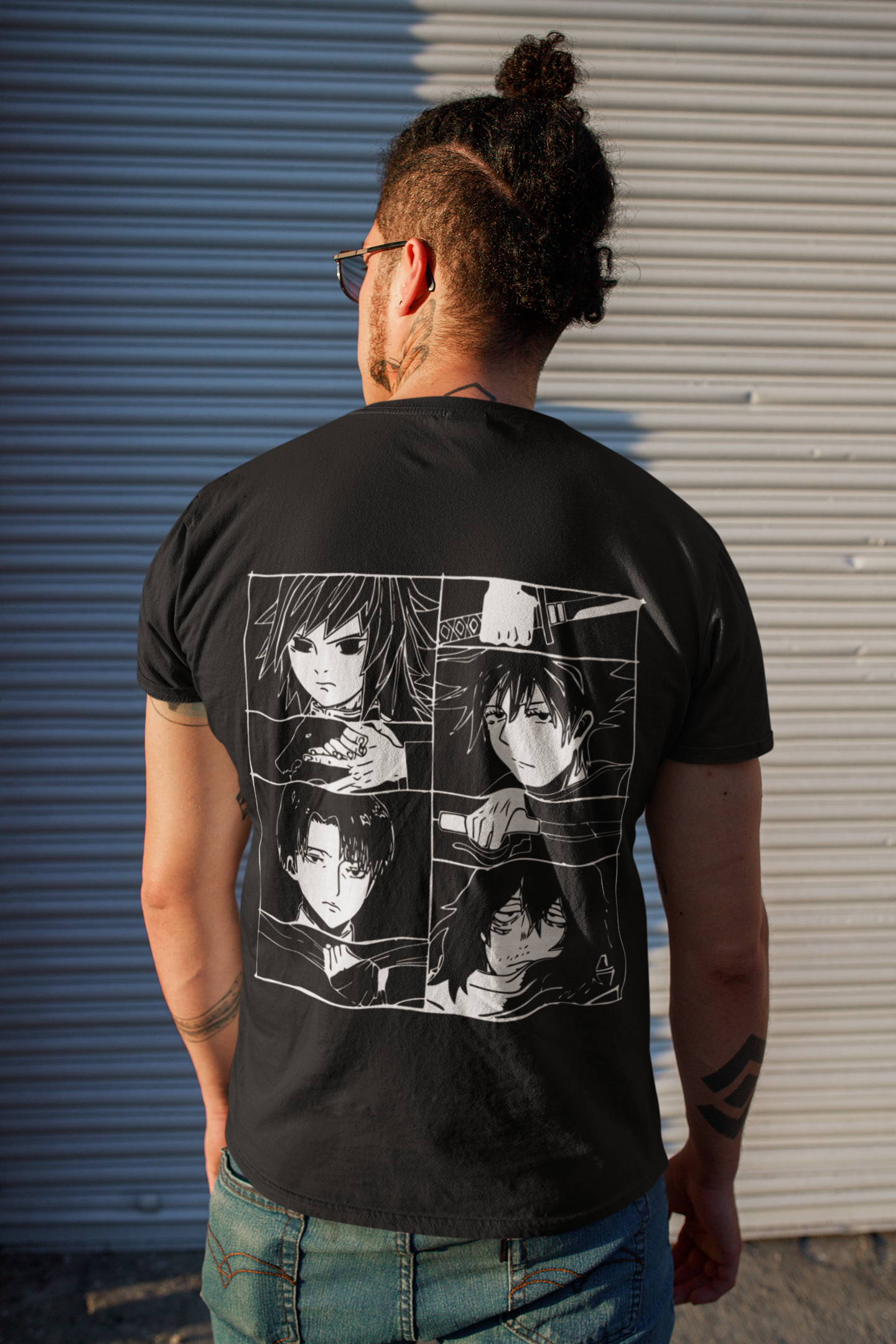 Emo Boy’S Anime Shirt Emo Boy’S Anime Shirt